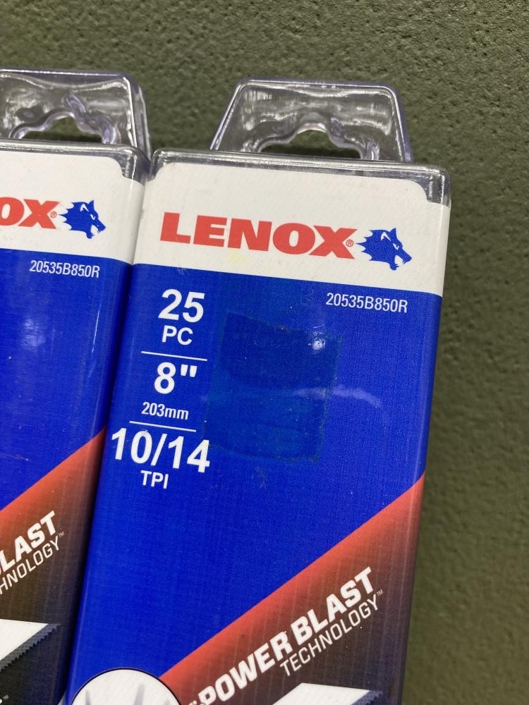 017◇未使用品・即決価格◇LENOX レノックス セーバーソーブレード 25