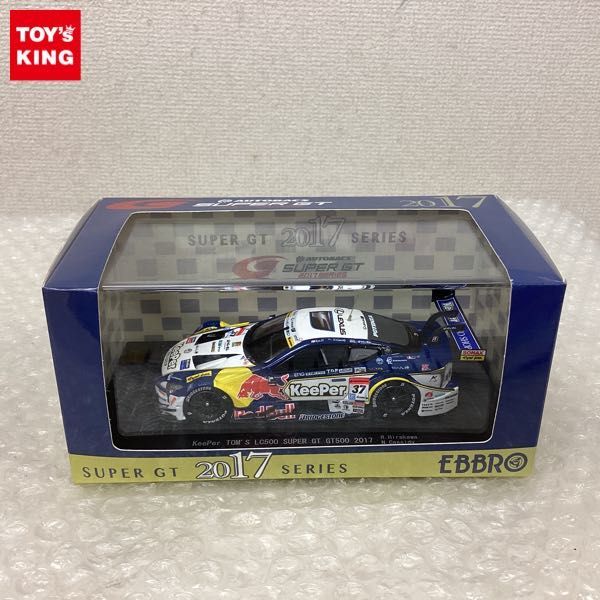 1円〜 エブロ 1/43 スーパーGT GT500 2017 KeePer トムス LC500 No.37