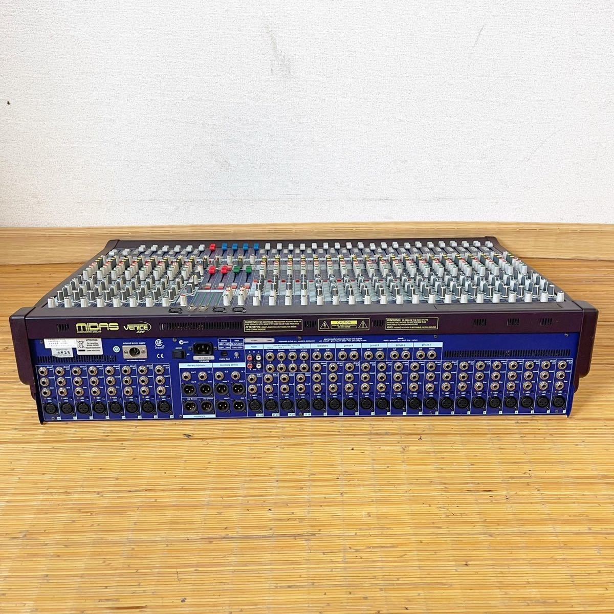 MIDAS マイダス VENICE 320 アナログミキサー 32ch ミキシング 