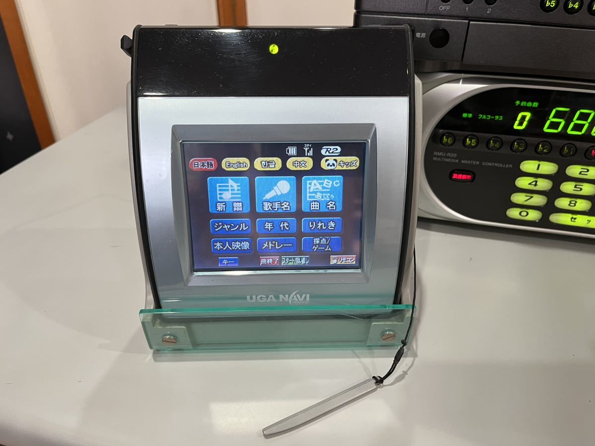 NMU-R20 UGA カラオケ機器 NEON-R2⁄NMU-R20 ウガナビ⁄BT-SN01 メルカリ R2