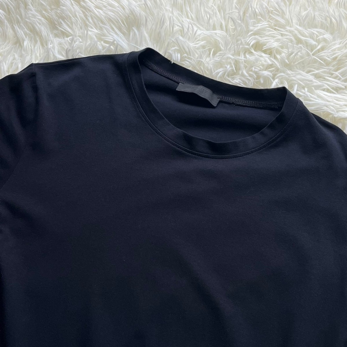 極美品/Lサイズ○PRADA プラダ Tシャツ 長袖 ロンT ブラック プラダ 