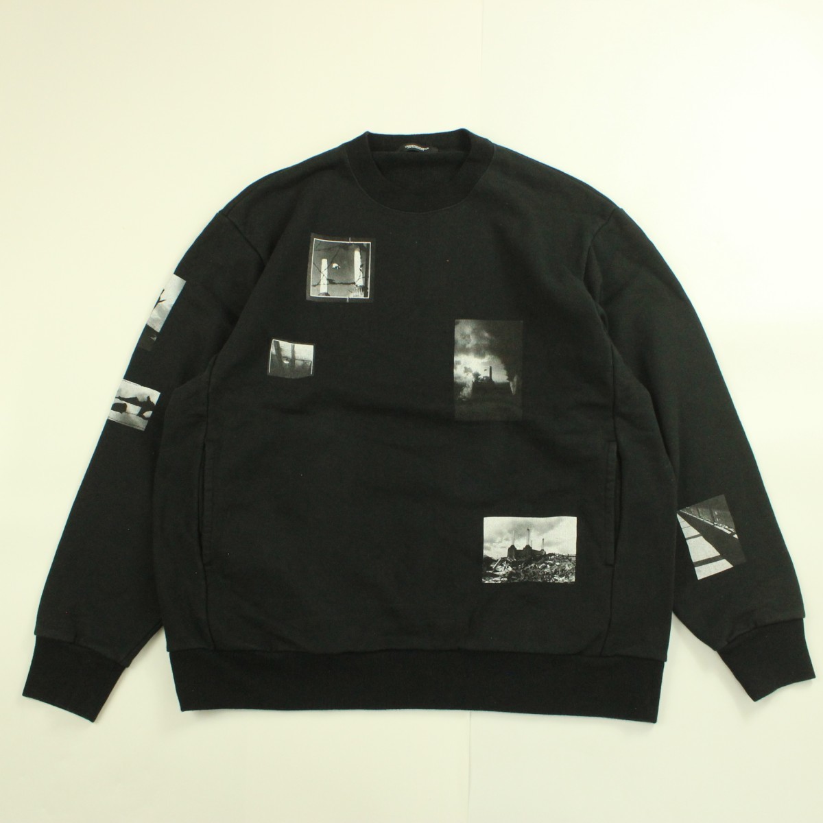 【大得価，格安】 UNDERCOVER アンダーカバー PINK FLOYD ピンクフロイド プリント クルーネック スウェット トップス トレーナー ブラック 表記サイズ4(トレーナー)｜売買されたオークション情報、yahooの商品情報 男性用