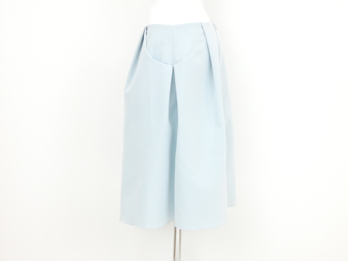 FOXEY NEWYORK スカート イリプスフレアー ロング 38 ソフィーブルー  