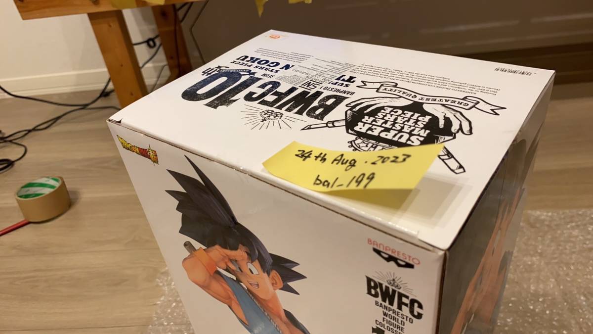 未開封 超美品 ドラゴンボール超 SMSP 孫悟空 A賞 バイバイ 海外正規品 BWFC 造形天下一武道会3 SUPER MASTER STARS PIECE SON GOKU_7