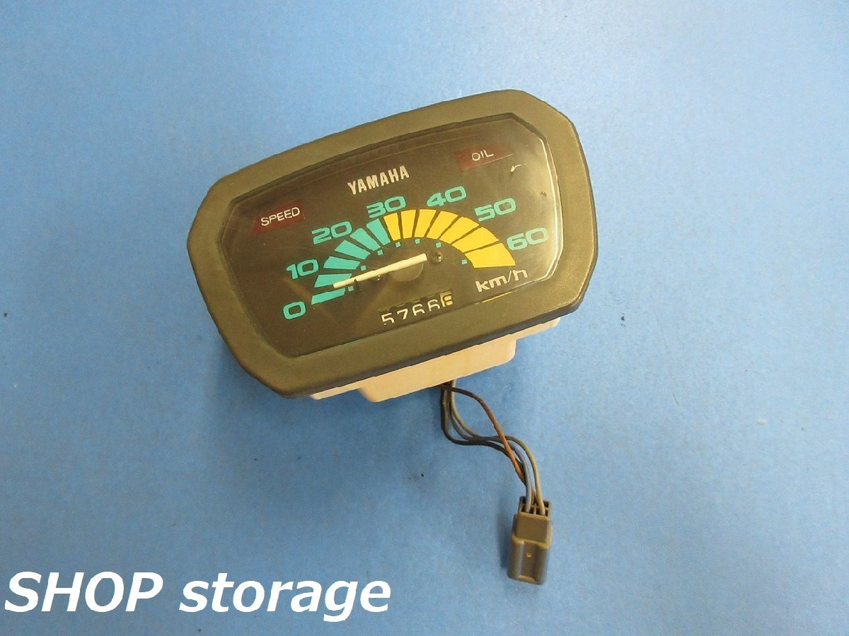 ジョグ 27V ペリカンジョグ スピードメーター メーター 393-55の入札