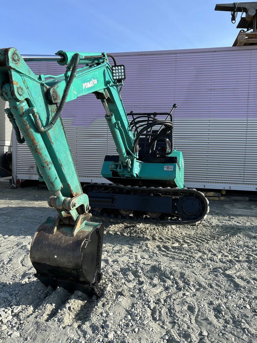 コマツ PC03-1 コマツ ミニユンボ PC03-1 油圧ショベル KOMATSU 