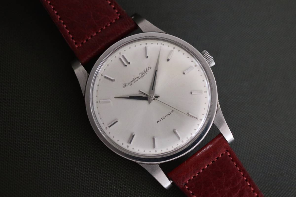 プラチナケース【特価～】簡易調整済 IWC INTERNATIONAL WATCH Co オールドインター Cal.853 ペラトン式 オートマ 造幣局 PT900 ジャンク扱