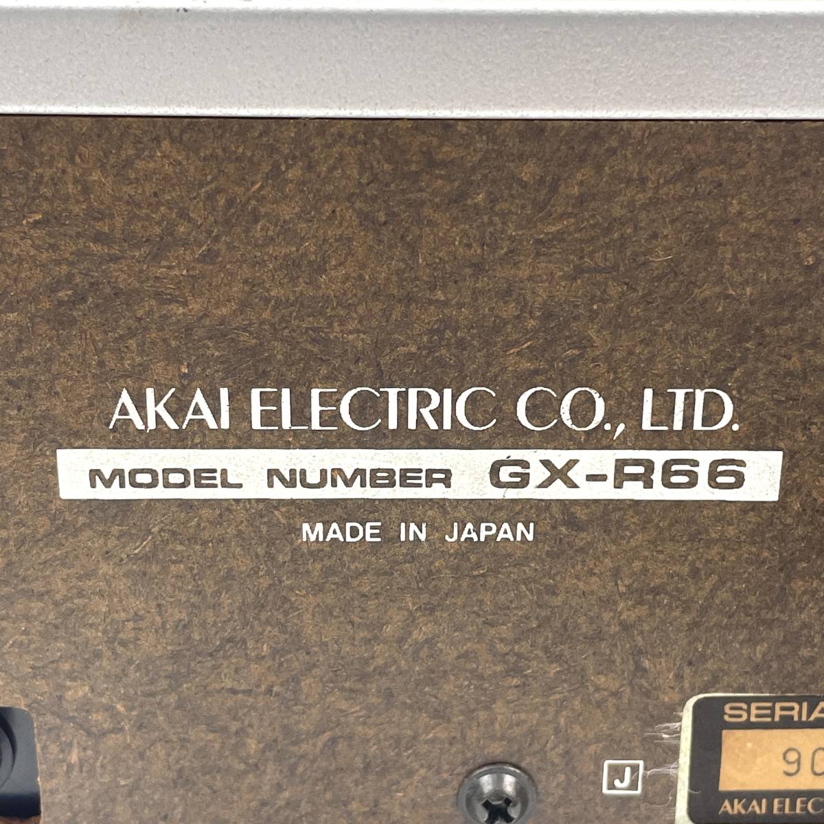AKAI GX-R66 アカイ カセットデッキ - クイックリバースデッキ Yahoo