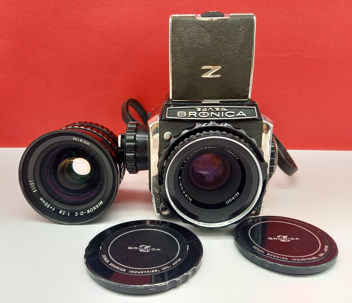 BRONICA S2 Zenza ZENZA Ein Camera – フィルムバック 6×4.5 S2完動品
