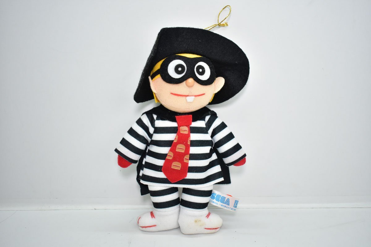セガ マクドナルド ハンバーグラー ぬいぐるみ 21cm[SEGA][McDonald's