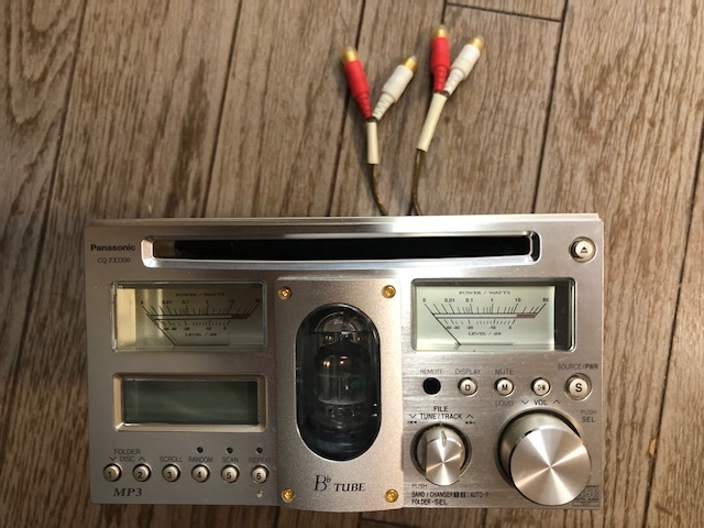 Panasonic CQ-TX5500D ジャンク品 リモコン、取扱説明書付き