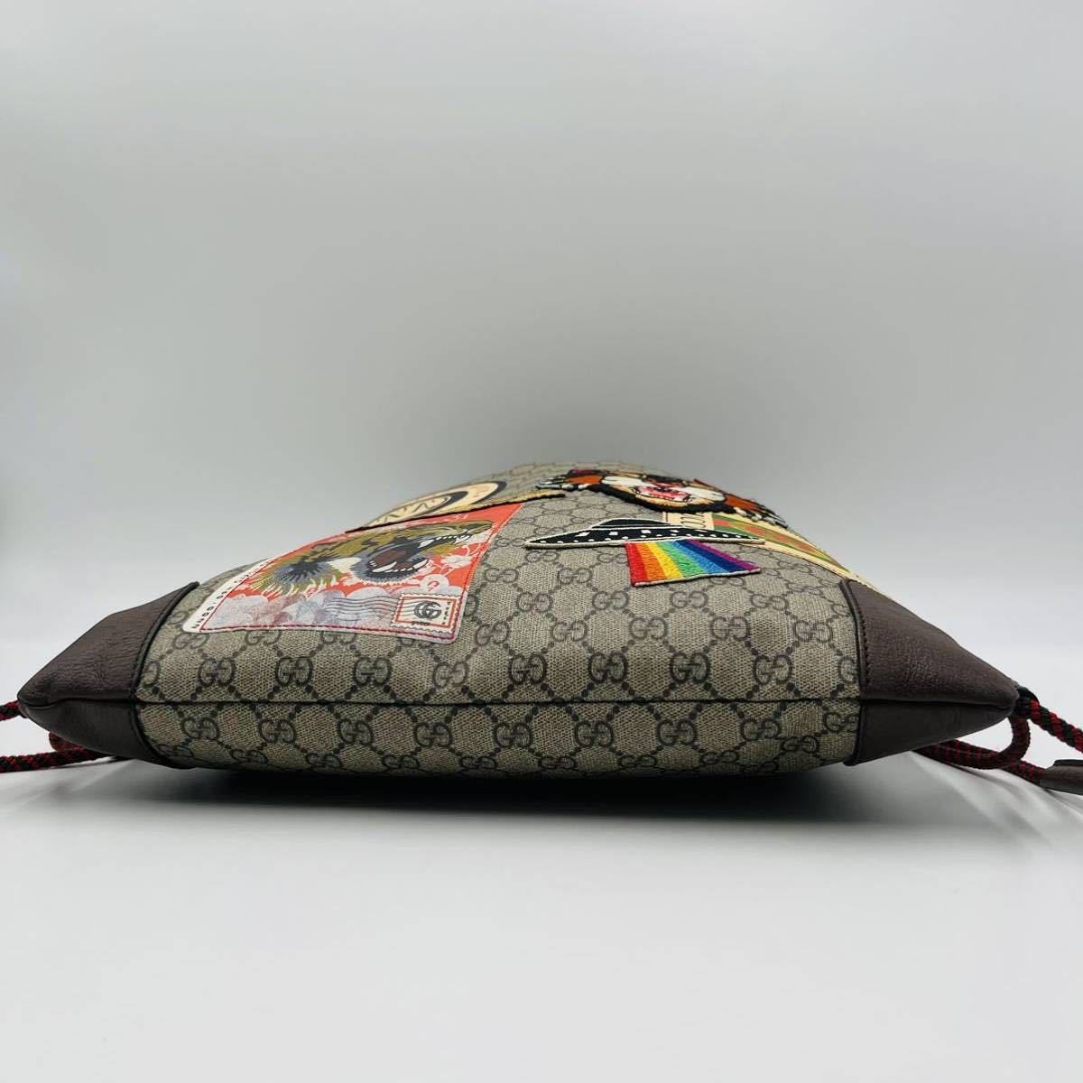 1円《極美品》GUCCI グッチ クーリエ GGスプリーム 2way ドロー 