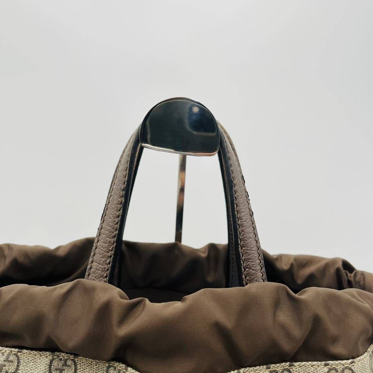 1円《極美品》GUCCI グッチ クーリエ GGスプリーム 2way ドロー 