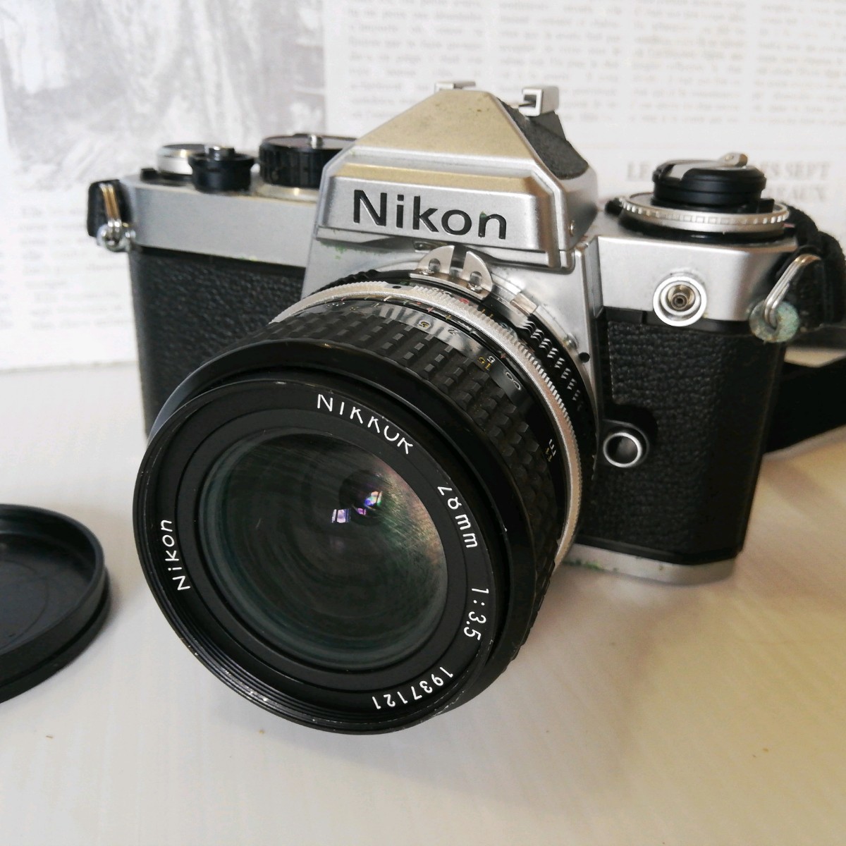 ジャンク】Nikon FE レンズ付きニコン 一眼レフ カメラ フィルムカメラ