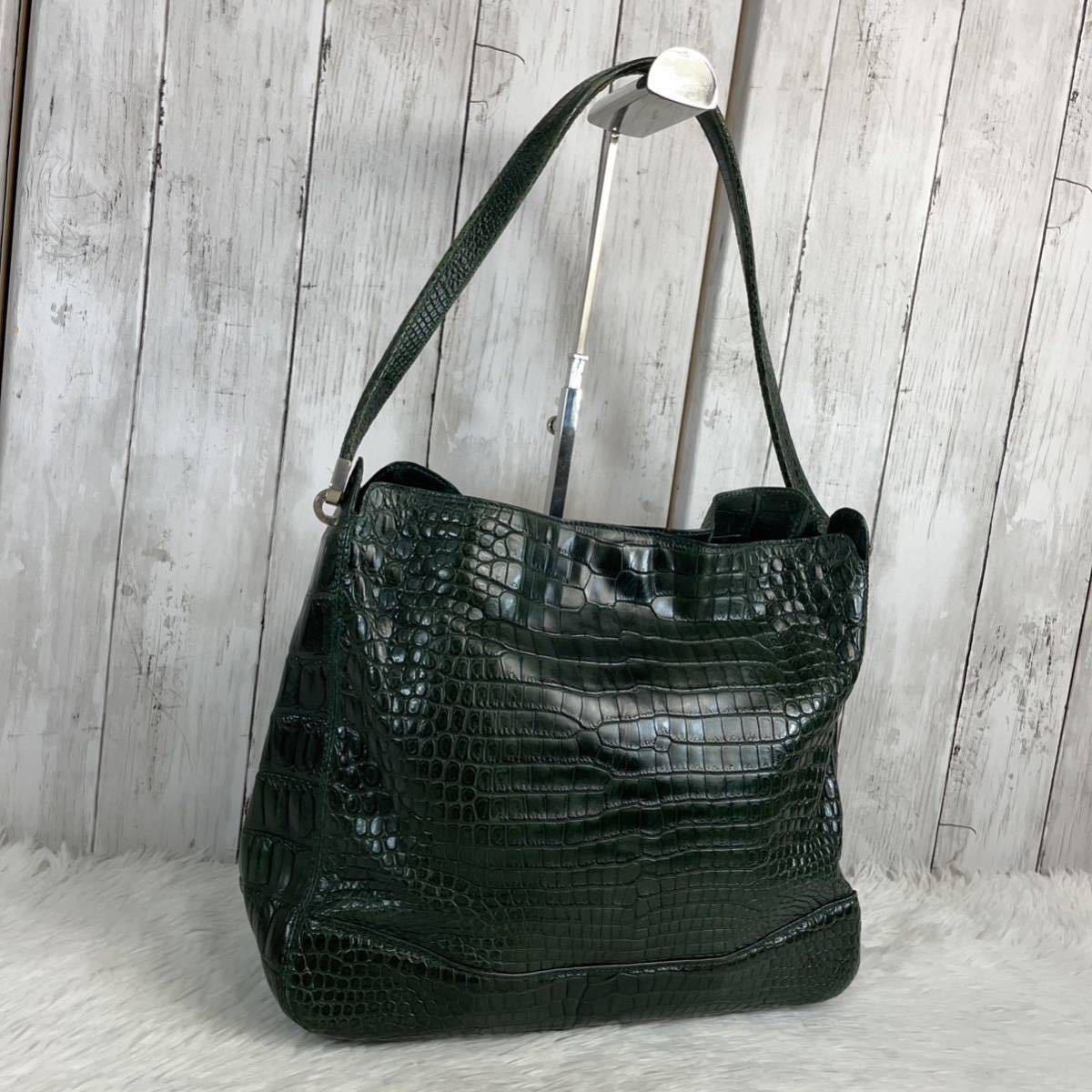 アンリークイール HENRY CUIR トートバッグ - レザー ブラウン