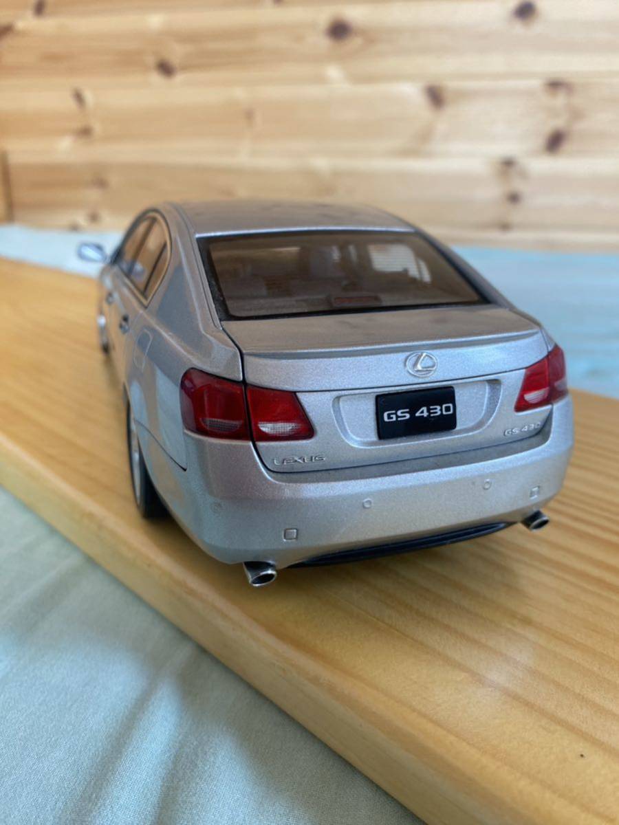 1⁄18 オートアート レクサス シルバー - ミニカー AUTOart GS430 激