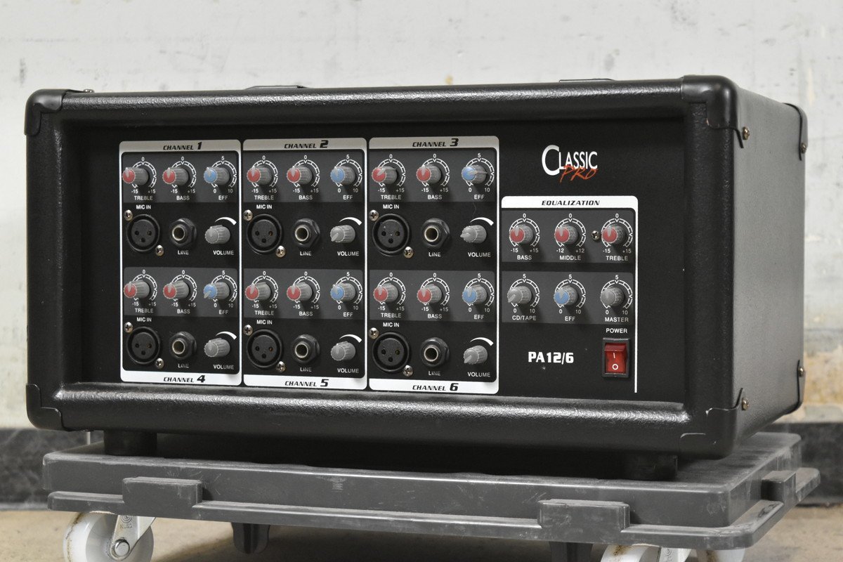CLASSIC PRO PA12⁄6 簡易PAシステムPA12⁄6 ⁄ [ライブ⁄イベント⁄会議室