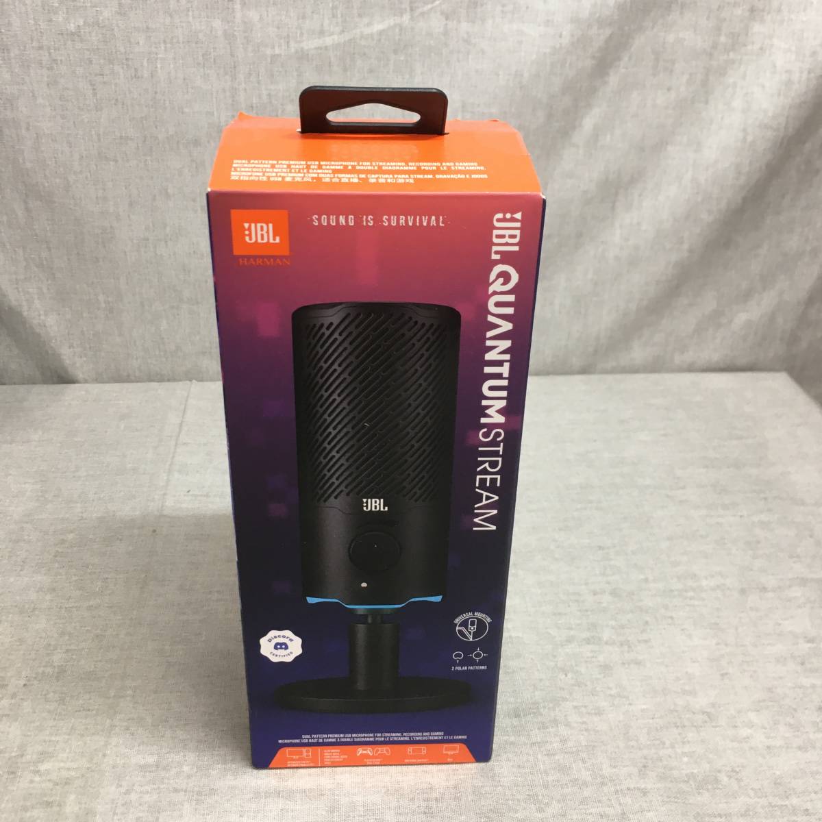 JBL QUANTUM STREAM USBスタンドアロン デュアルコンデンサーUSBマイク