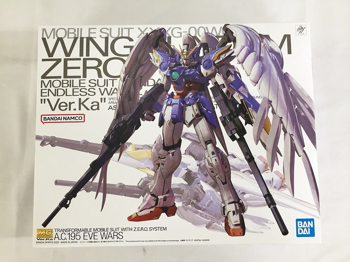 1円～】【未開封】1/100 MG XXXG-00W0 ウイングガンダムゼロEW Ver.Ka