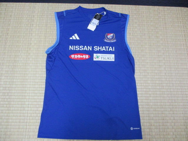 2023年 横浜Fマリノス ノースリーブシャツ + ハーフパンツ 選手着用
