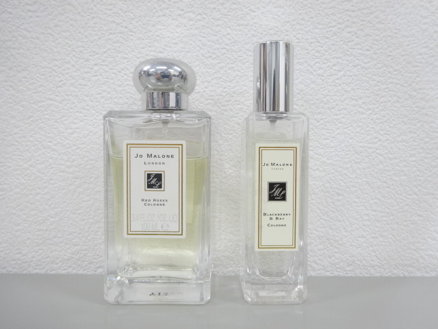 2点セット まとめて JO MALONE LONDON ジョー マローン ブラックベリー ＆ ベイ レッド ローズ コロン 100ml 30ml 香水 フレグランス