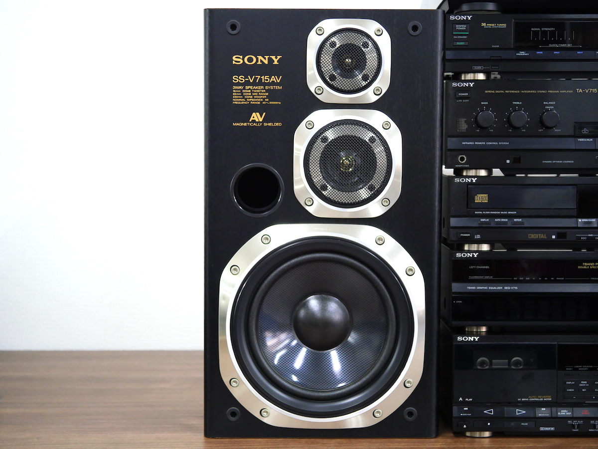 SONY ソニー LIBERTY LBT-V715 ステレオコンポ □15122(システムコンポ