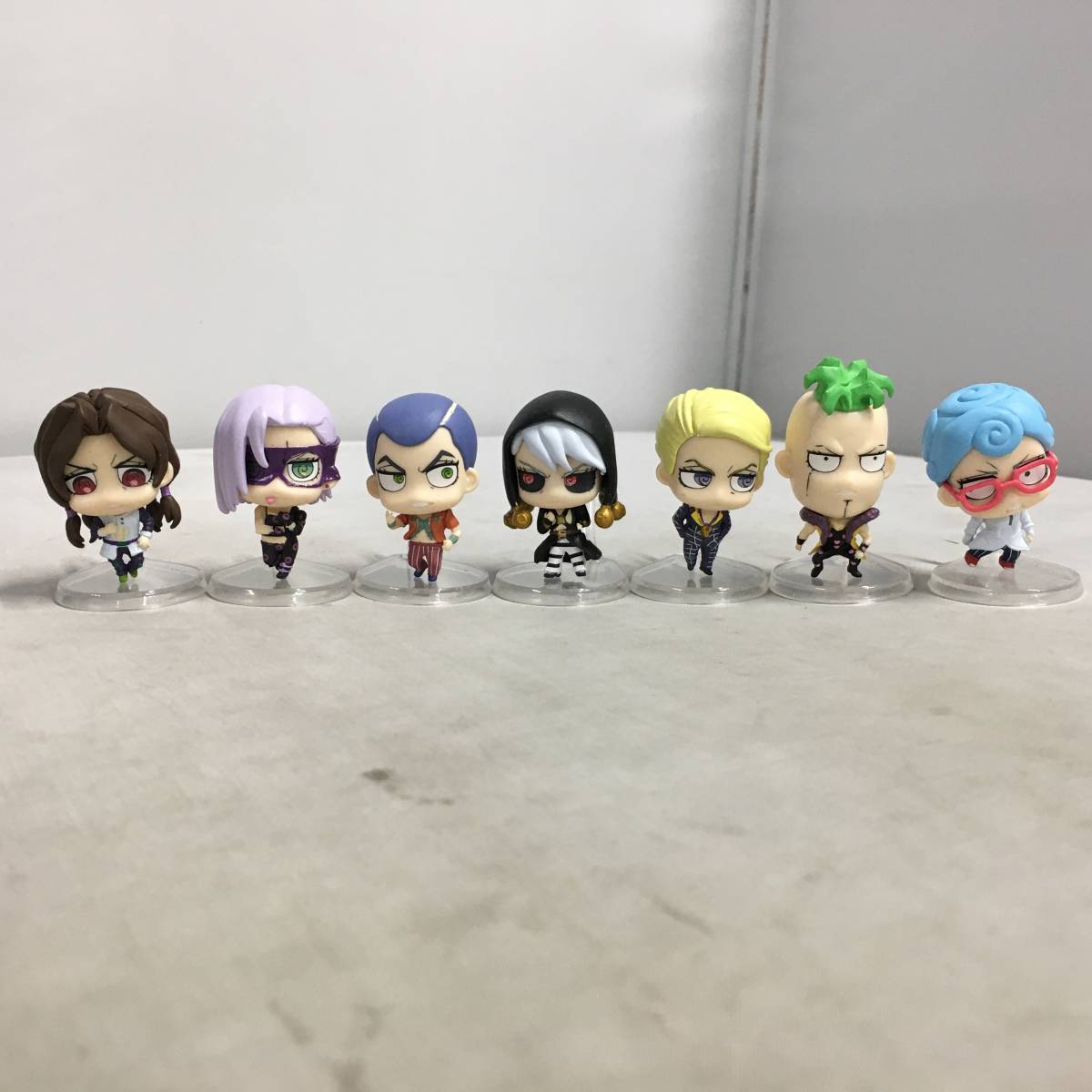 ●ジョジョの奇妙な冒険 黄金の風 カプセルフィギュアコレクション03 全7種セット リゾット　【23/0829/01