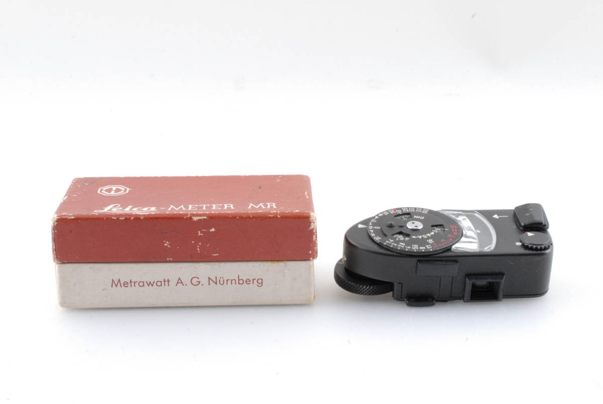 【美品 保障付 動作確認済】Leica Light Meter MR4 MR-4 Black for M2 M3 M4 M4-2 M4-P ライカ ライトメーター #Q5556