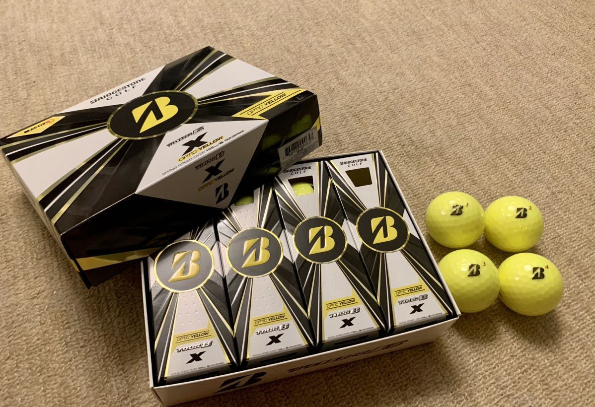 ブリヂストン ツアーB X US イエロー 新品未使用品