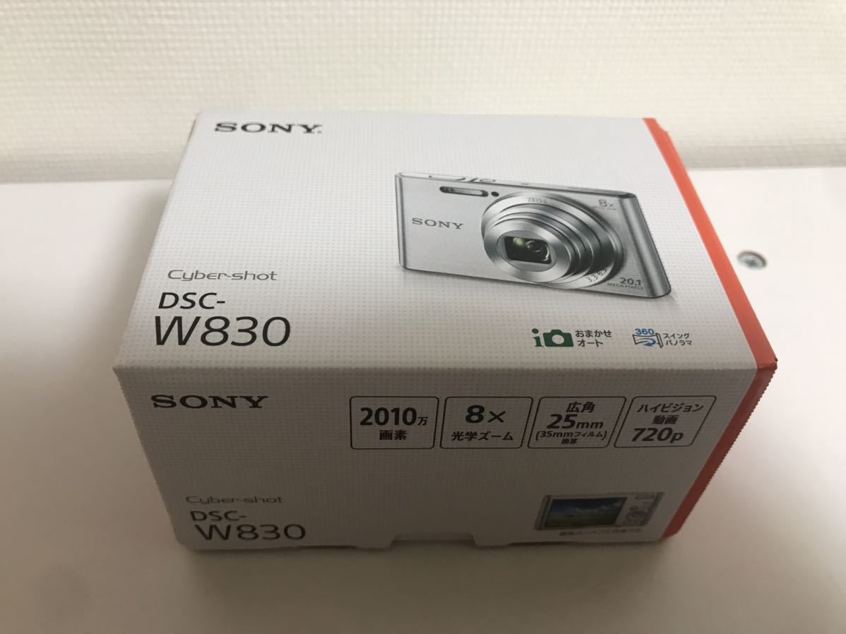 ソニー Cyber-shot ソニーサイバーショット DSC-W830 デジカメ　未使用