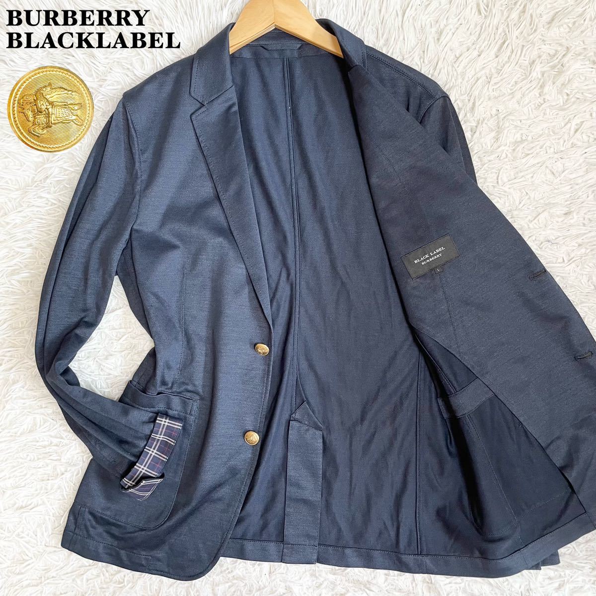 希少サイズL】美品BURBERRY BLACKLABEL バーバリーブラックレーベル 