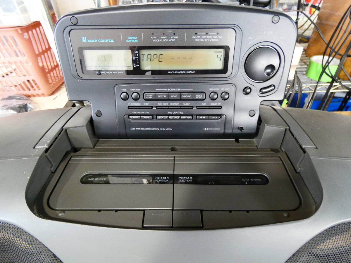 Panasonic パナソニック RX-DT909 バブルラジカセ コブラトップ 