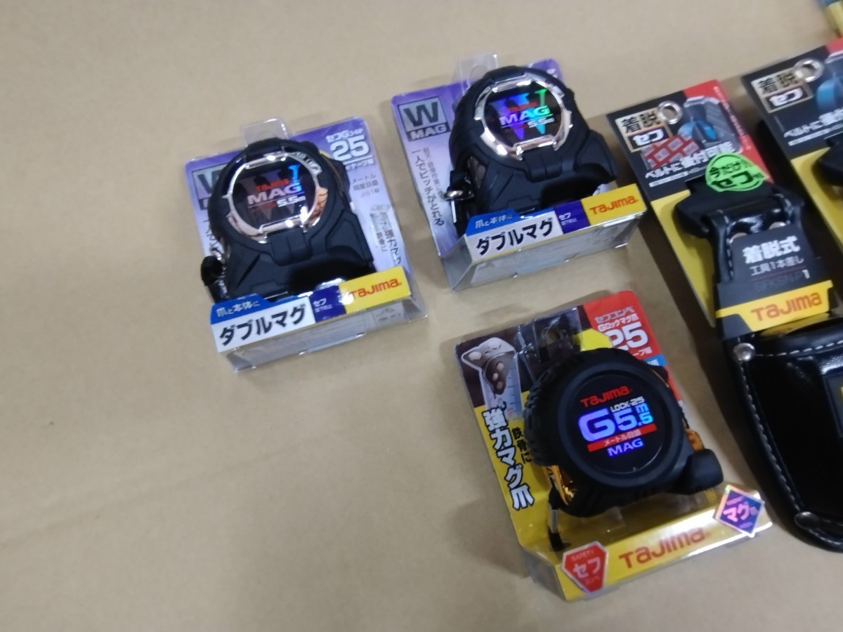 TAJIMA タジマ 腰道具セット 未使用品 セフ コン 水平器 サングラス 一 