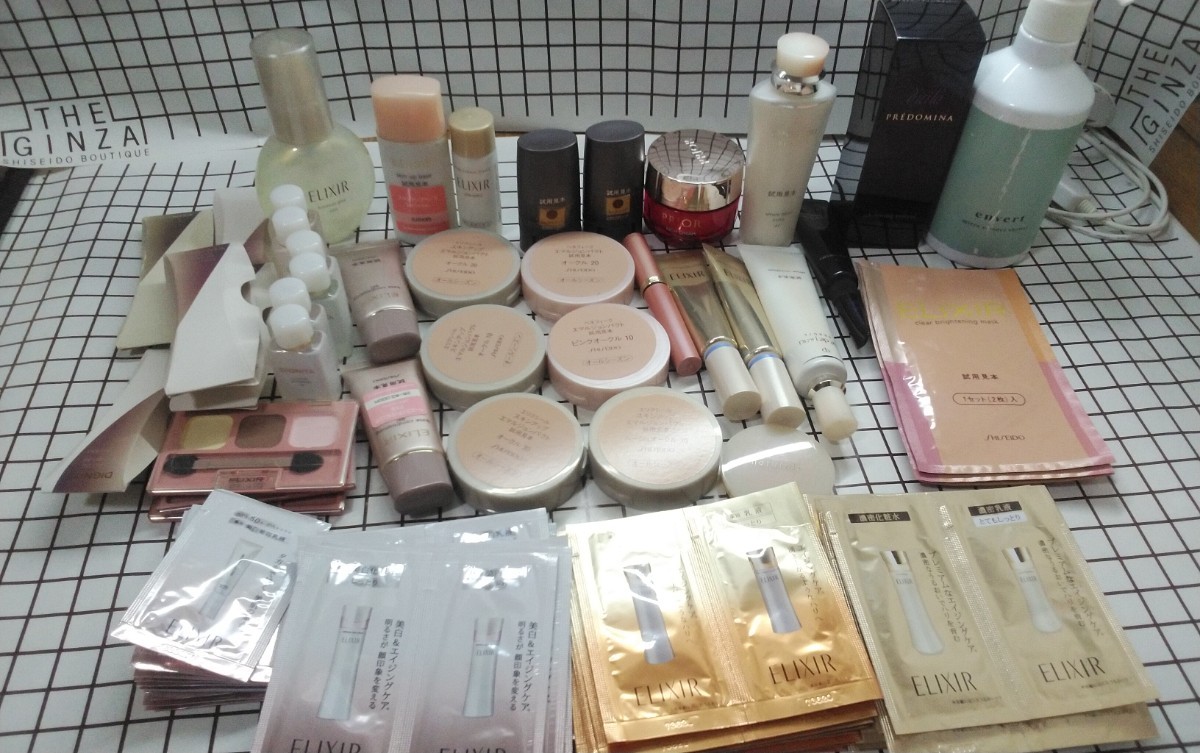 中古　コスメ　まとめ売り　資生堂　エリクシール クレドポーボーテ ディシラ　未使用有り