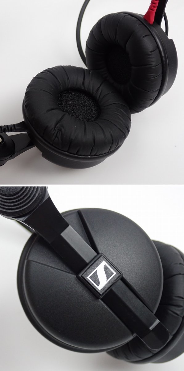 ☆Sennheiser/ゼンハイザー HD25 PLUS ヘッドホン 密閉型/付属品あり