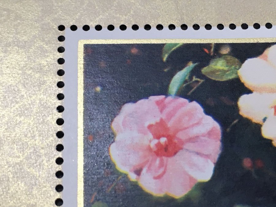 中国切手 T37 雲南のツバキ 中華人民共和国 切手展小型シート 中国切手 T37