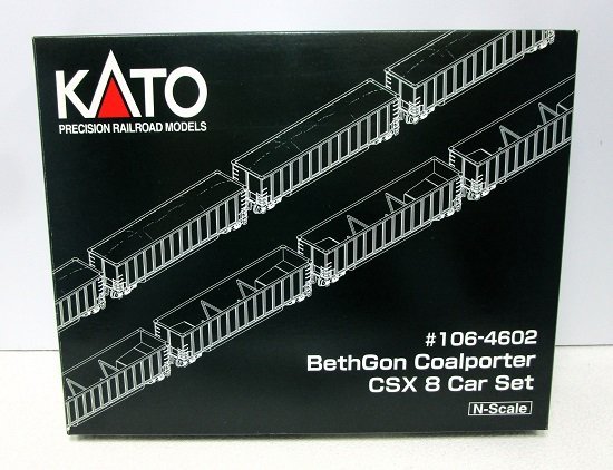 N) 106-4606-2 BethGon Coalporter 8両セット BN (Ver2) | カトー