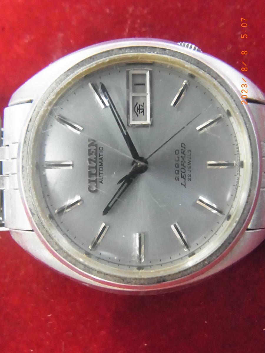 シチズン レオパール28800 オートマチック 22石 動品 CITIZEN 