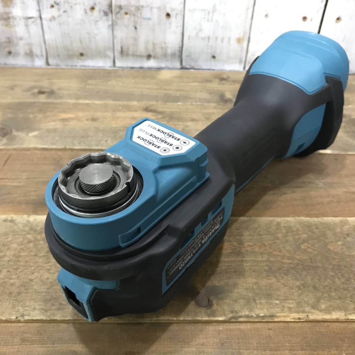 □□MAKITA マキタ 充電式マルチツール 18v TM52D ブルー 吸いつけ 