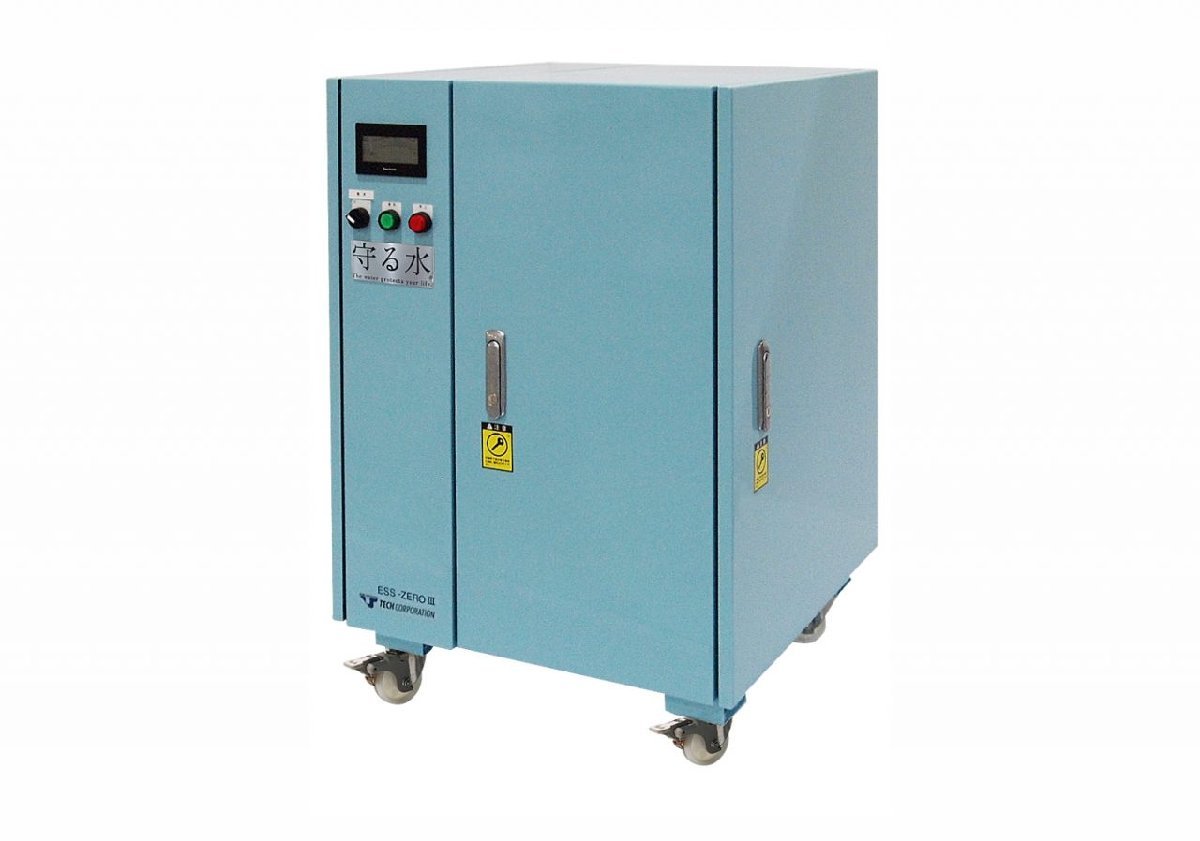 未使用 TECH テックコーポレーション ESS-ZERO3 ESS-ZEROⅢ 電解水衛生環境システム アルカリ性電解水 守る水 食品工場/介護施設/幼児施設