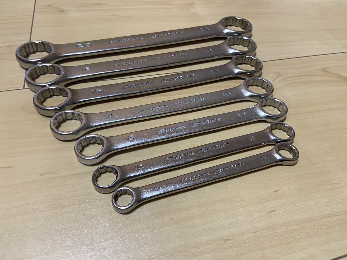 snap-on スナップオン ショートストレート メガネレンチ snap-on スナップオン ショートストレート メガネレンチ