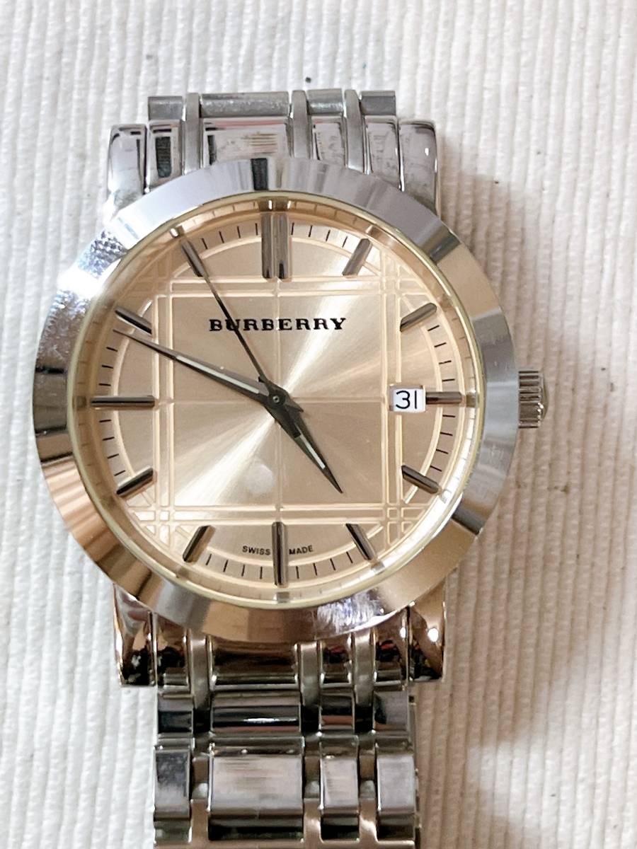 1円～動作確認済み　バーバリー　クォーツ　uQー11