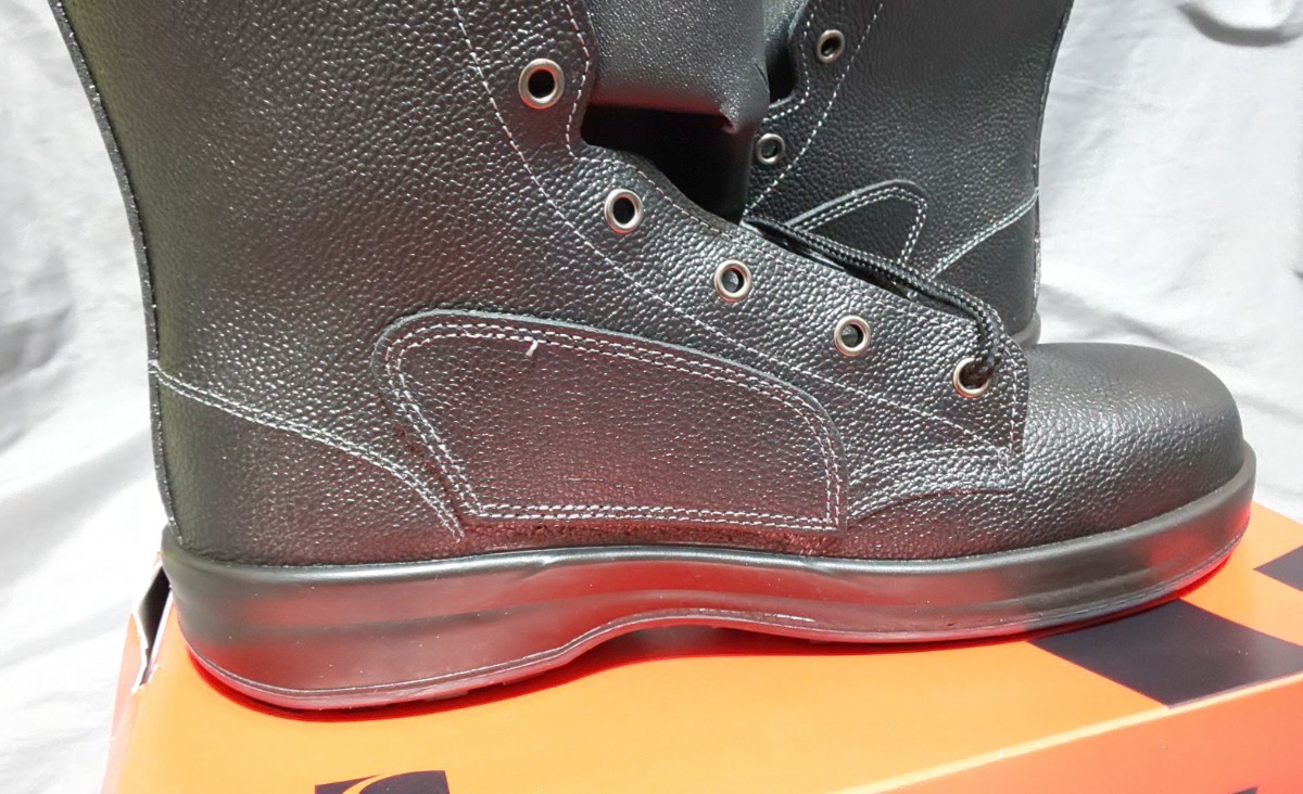Simon SS33C 安全靴 編み上げ ジッパー付き 官公庁納入品 サイズ26.5