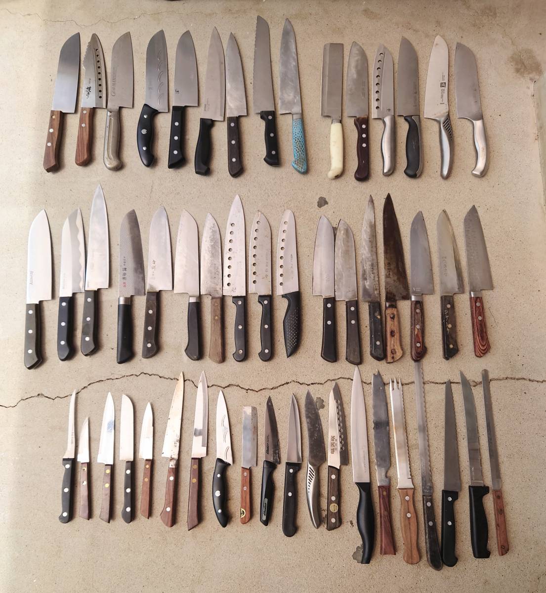 包丁まとめ売り 22本 ジャンク品 包丁まとめ売り 22本 ジャンク品