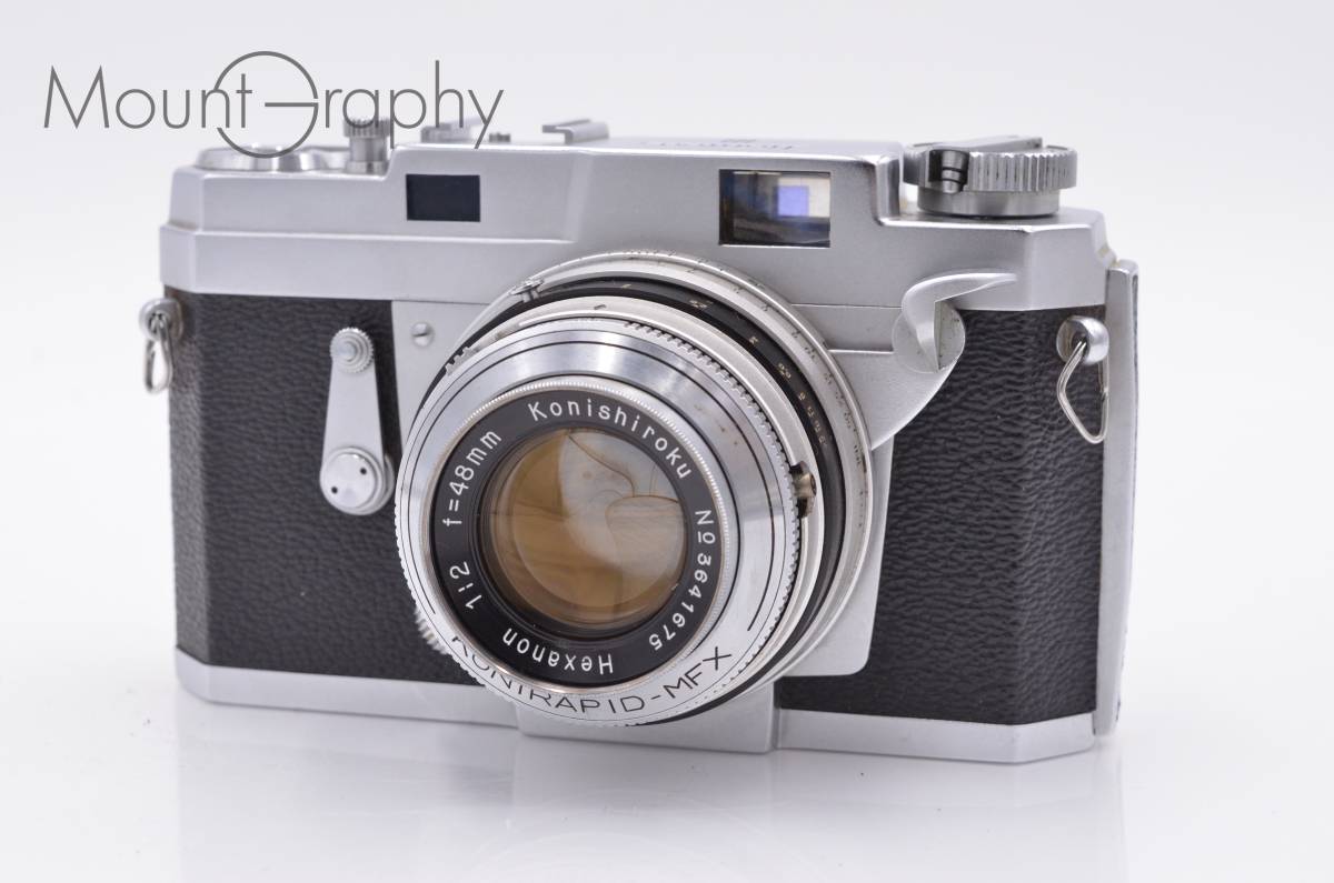 ☆良品☆ コニカ Konica III Konishiroku Hexanon 48mm F2 ☆完動品