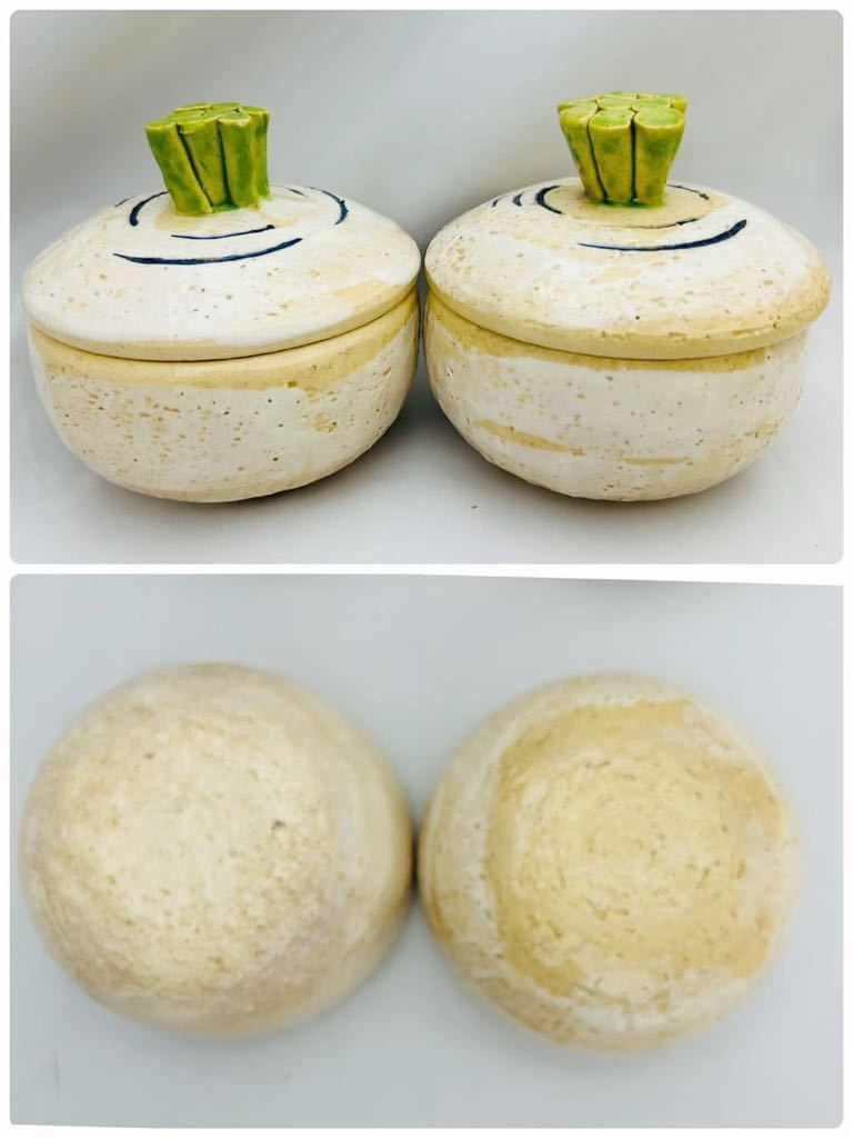 平安 平野屋 6客 /泰平造 3客 平野 仁平 かぶら蓋物 小鉢 向付 カブラ 