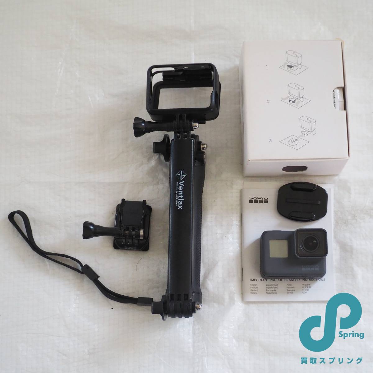 GoPro HERO5 BLACK HERO5即モトブログ可中古若干の使用感あり GoPro