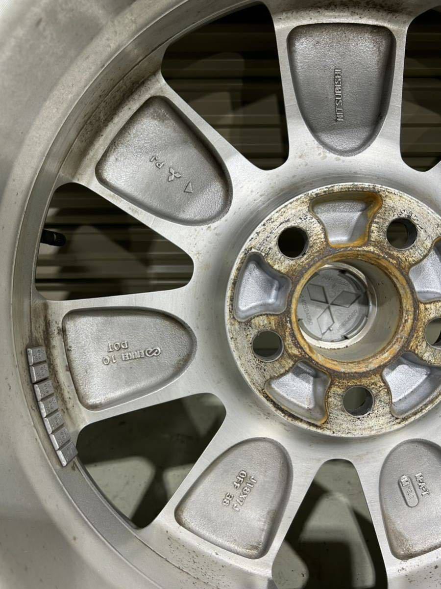 デリカD5 純正ホイール スタッドレス ダンロップ 適合車種:ミツビシ 