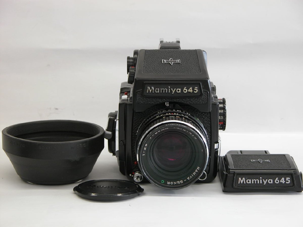 Mamiya 80mm M645 0 1000S with Format Medium 1000s Camera 55mm f2.8 