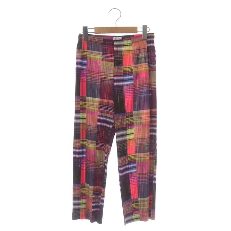 プリーツプリーズ PLEATS PLEASE イッセイミヤケ ブロックチェック